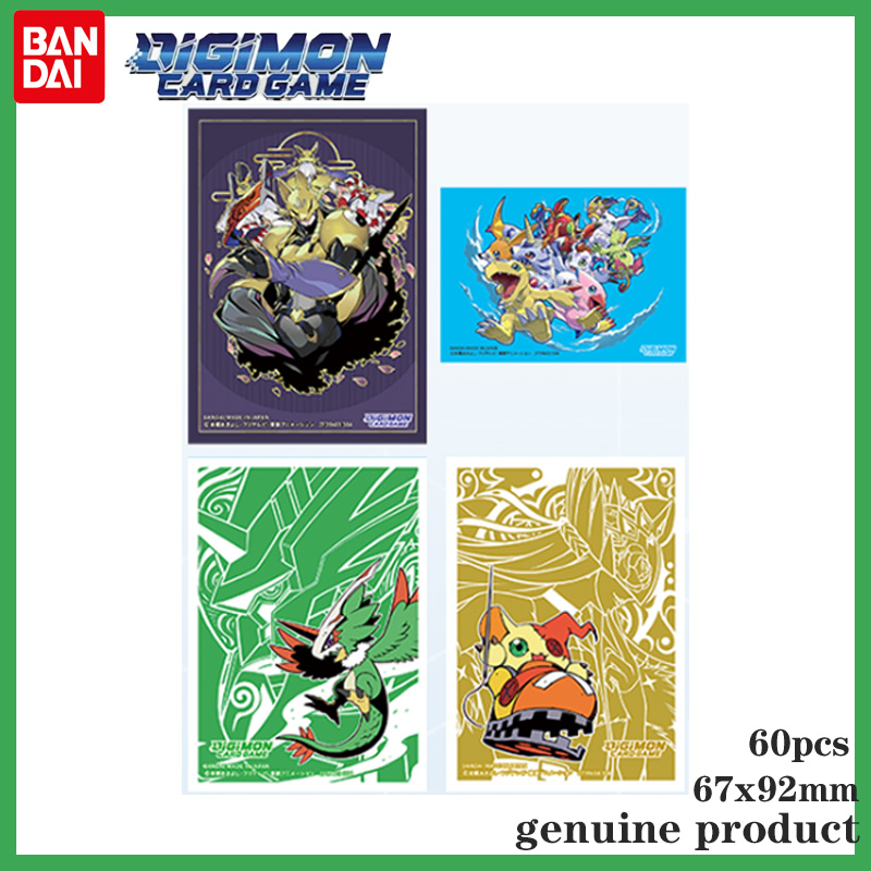 Digimon Card Sleeves 60pcs Set - Card Penny Sleeve review and price