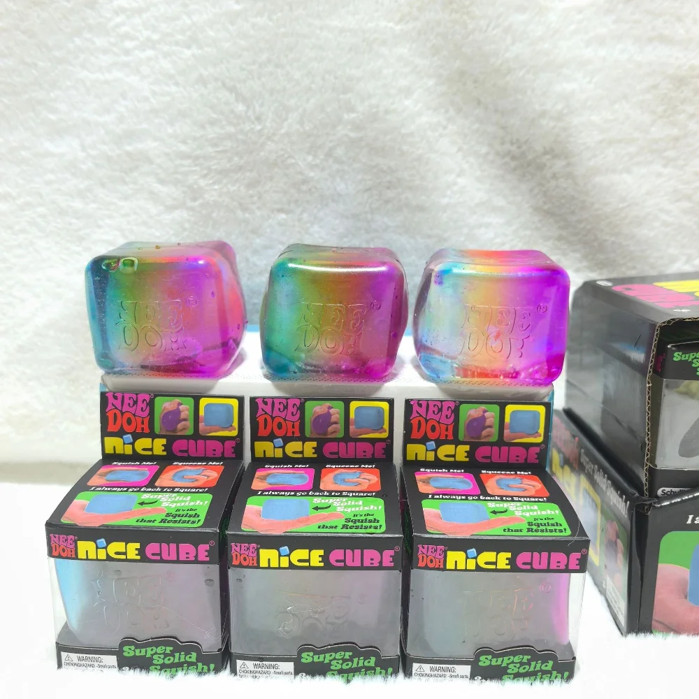 NEEDOH Rainbow Cube Squishy Fi - Fidget Cube Original review and price