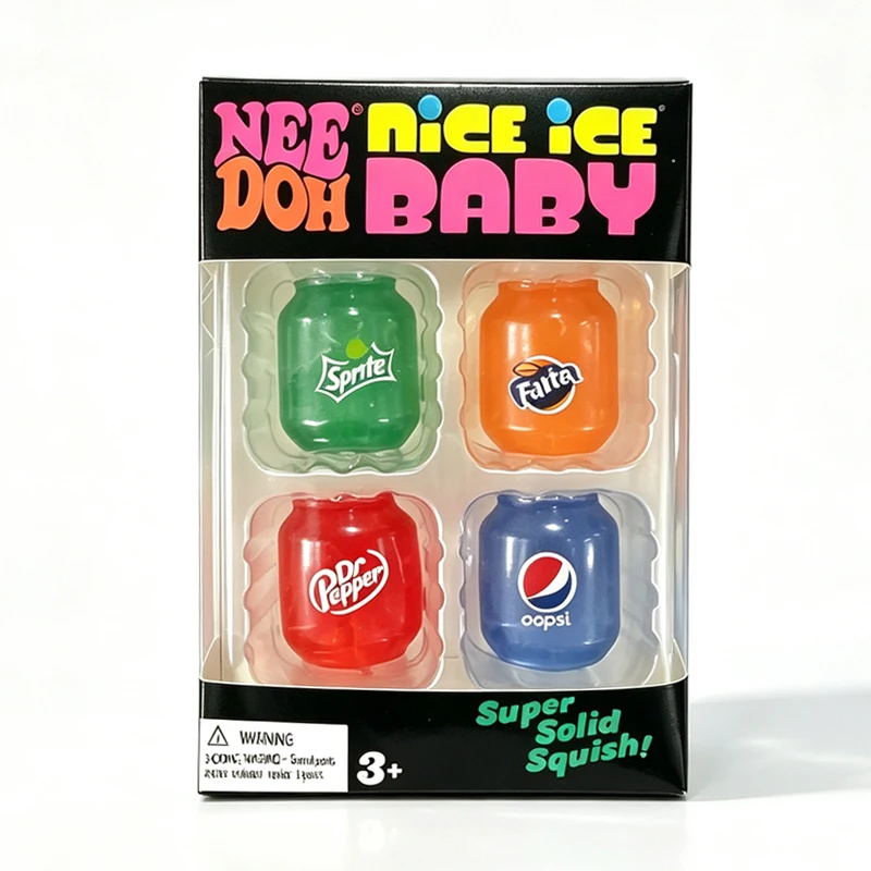 NeeDoh Squeeze Stress Can Mini - Fidget Cube Original review and price