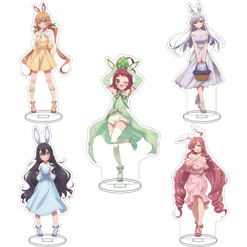 16CM Anime The 100 Girlfriends - Figma Stand Set review and price