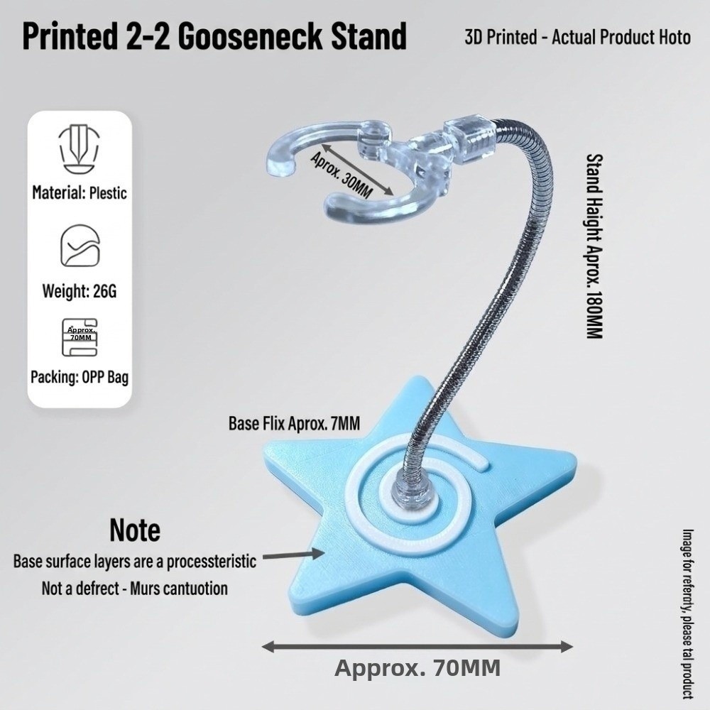 3D Printed Star Base BJD Doll  - Action Figure Stand review and price