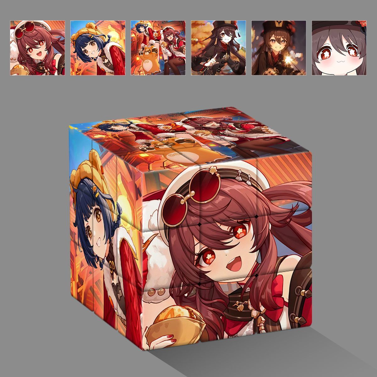 Magic Cube Anime Genshin Impac - Fidget Cube Original review and price