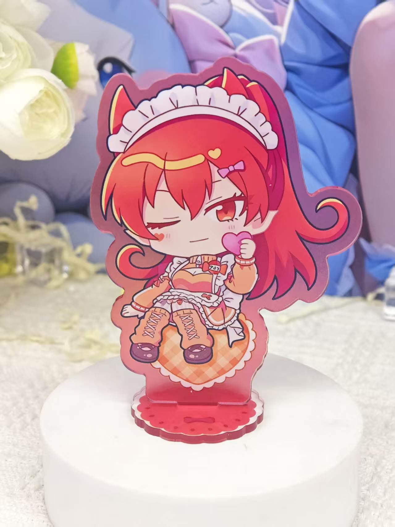 Iruma-kun Chibi Maid Style Acr - Figma Stand Set review and price